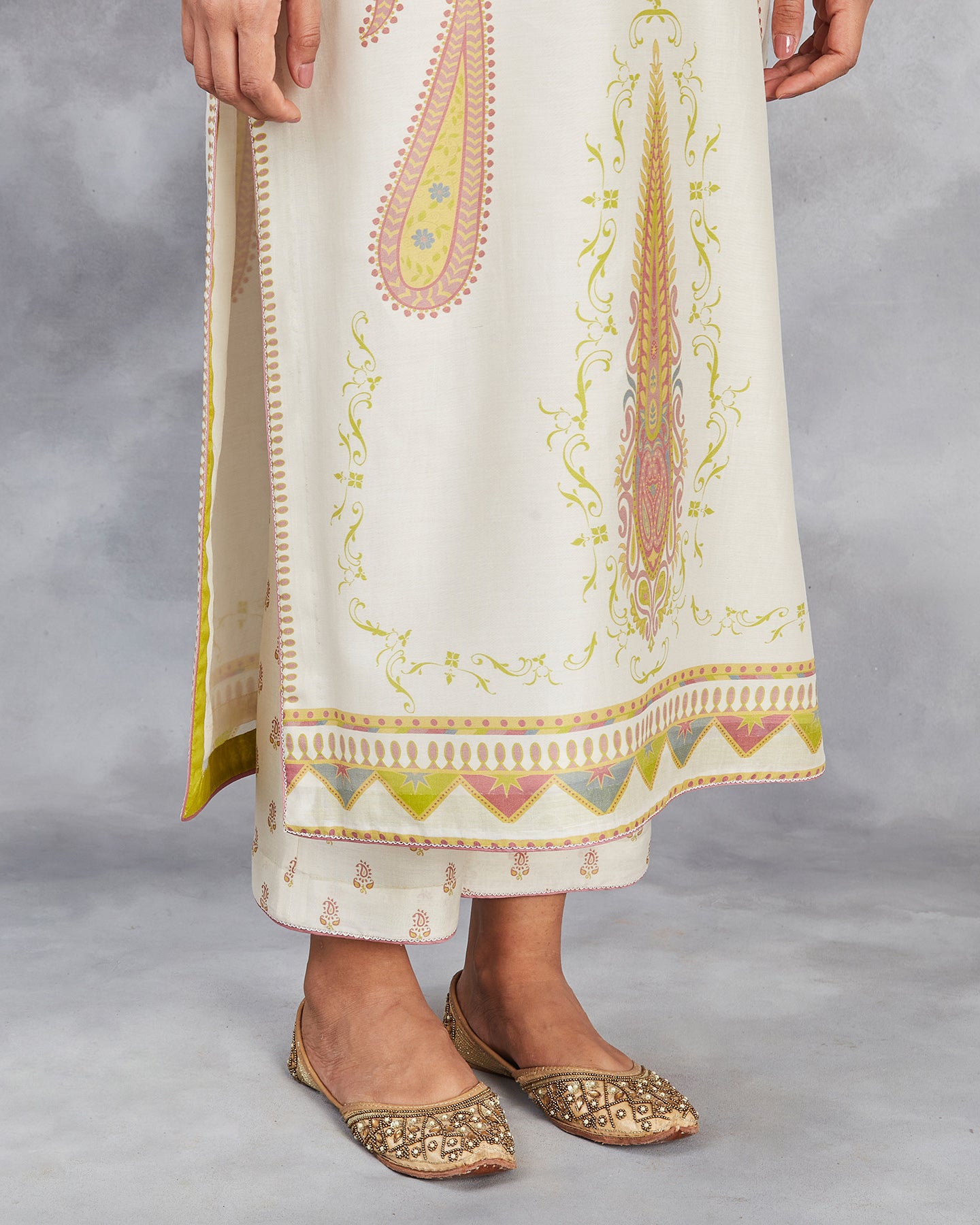 maysa long kurta set