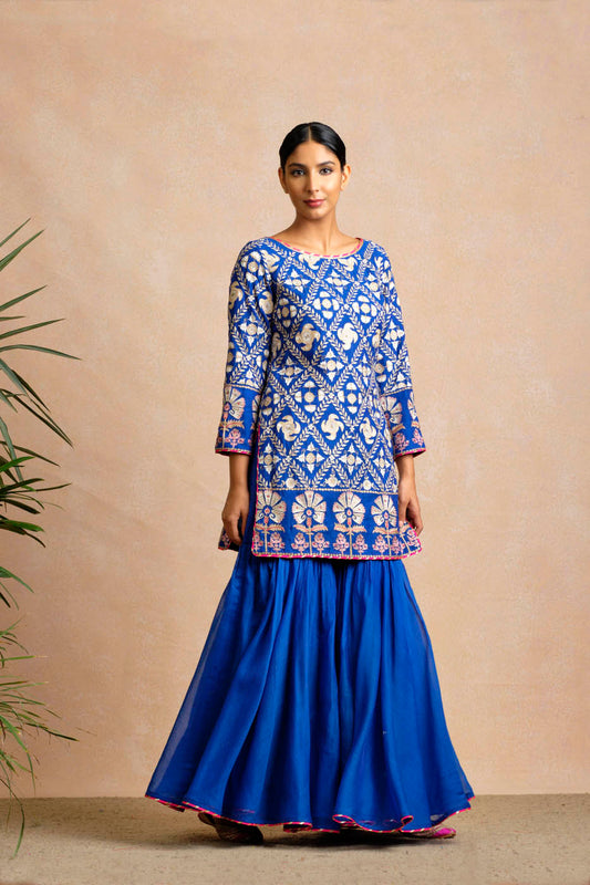 Dhuni Sharara Set