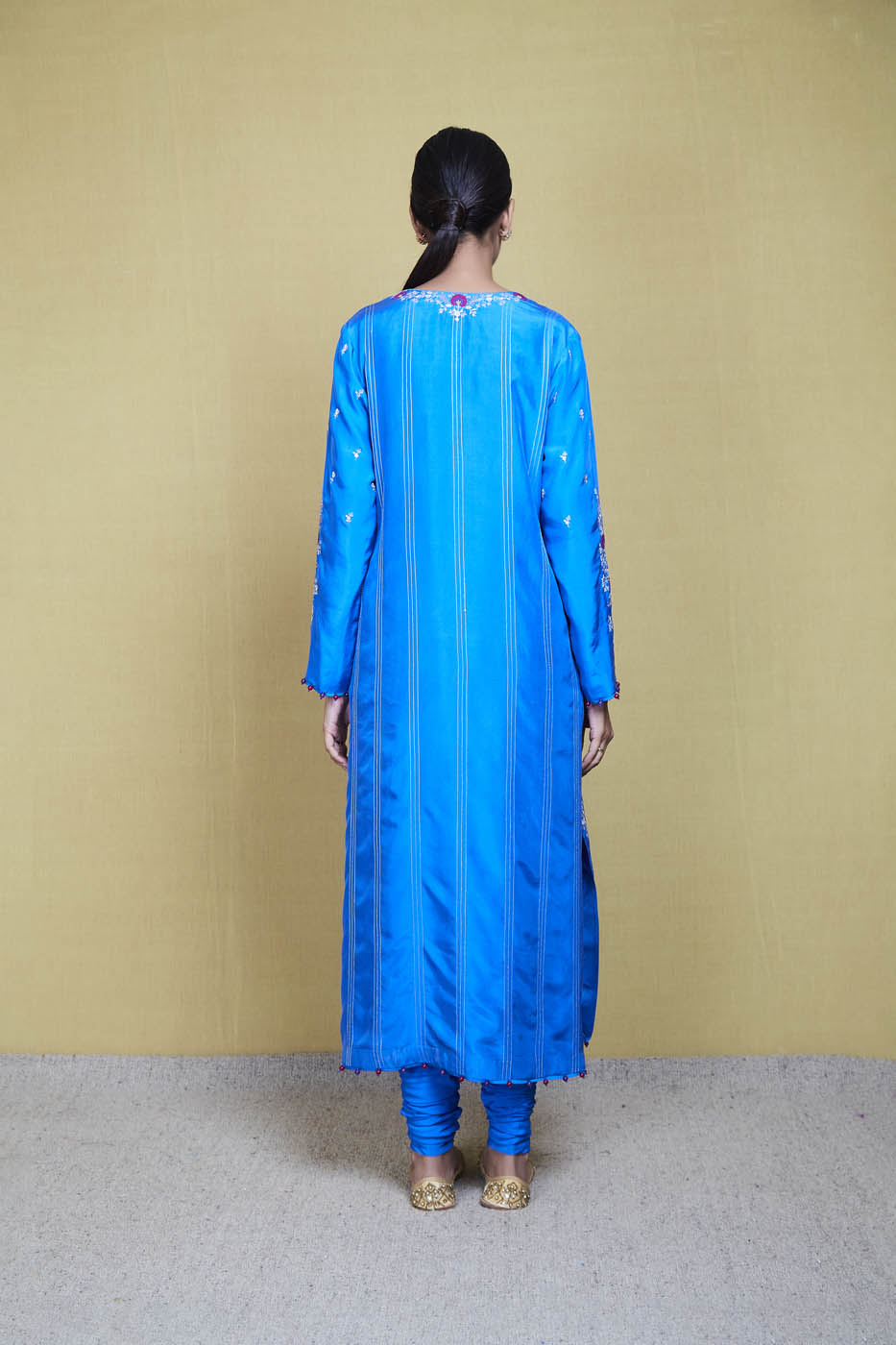 mohini blue kurta set