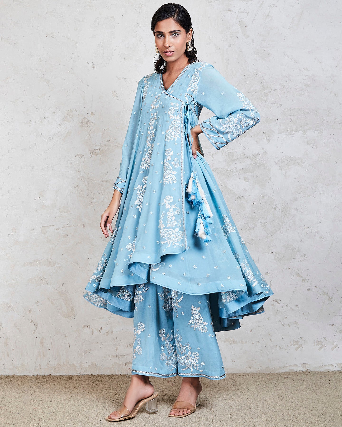 Pinar Anarkali Set