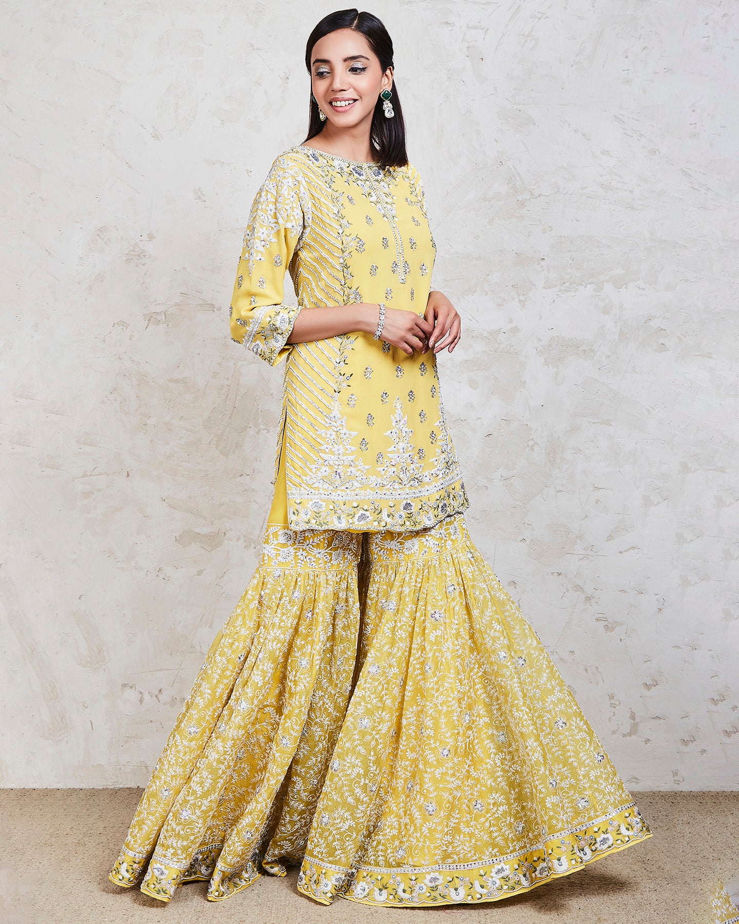 Shafaq Gharara Set