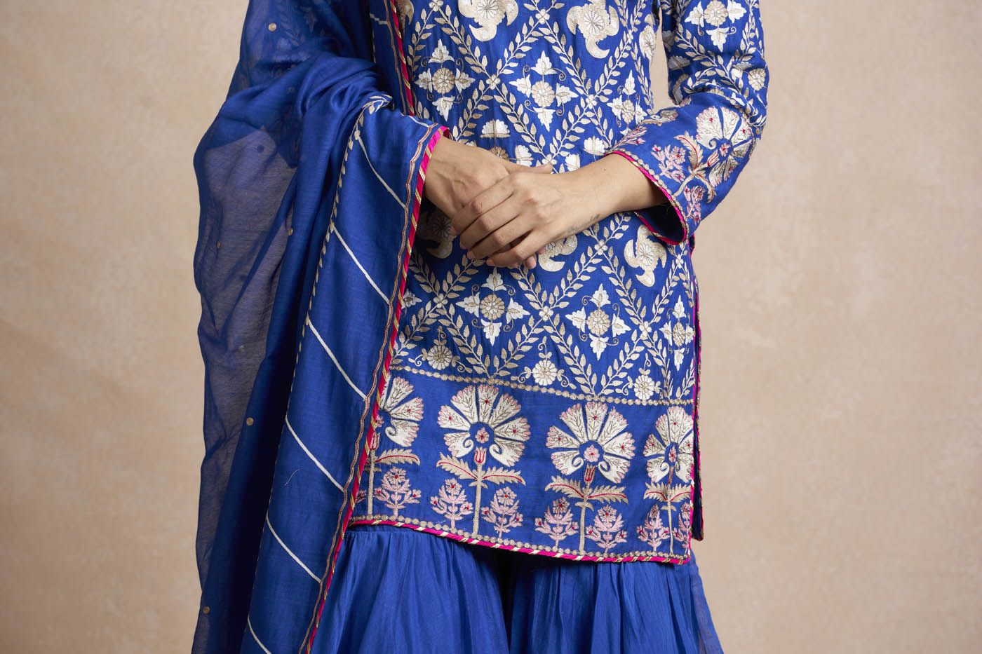 Dhuni Sharara Set