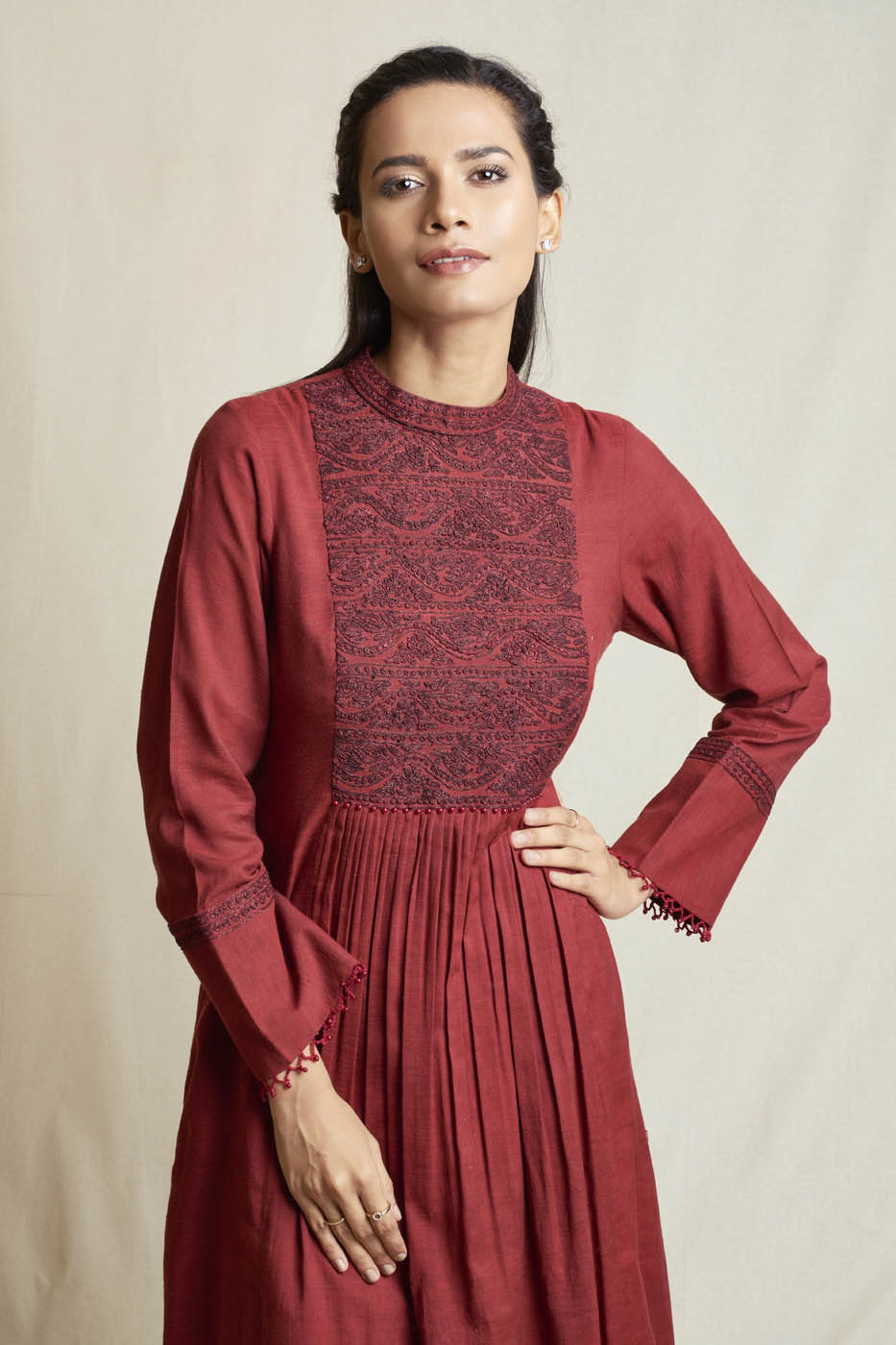 Shumaylah Anarkali Set