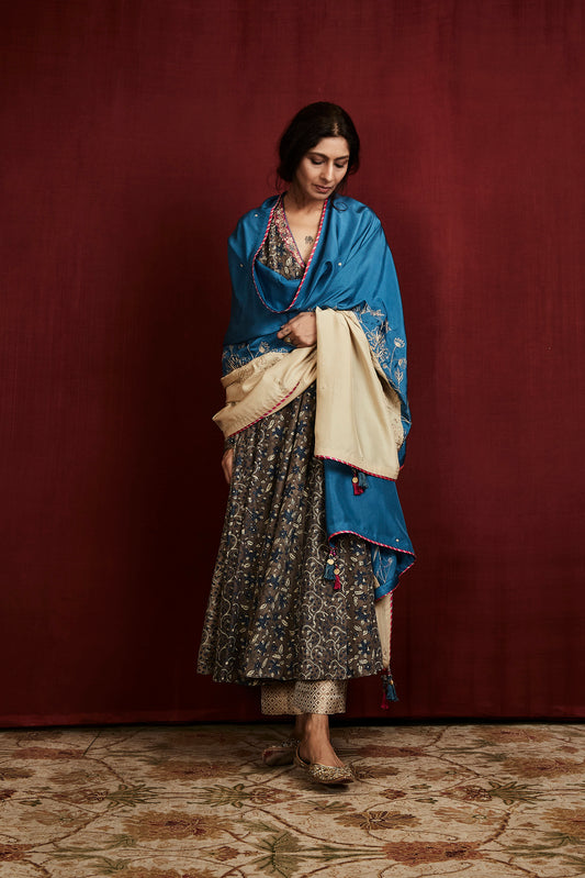 indrani anarkali set