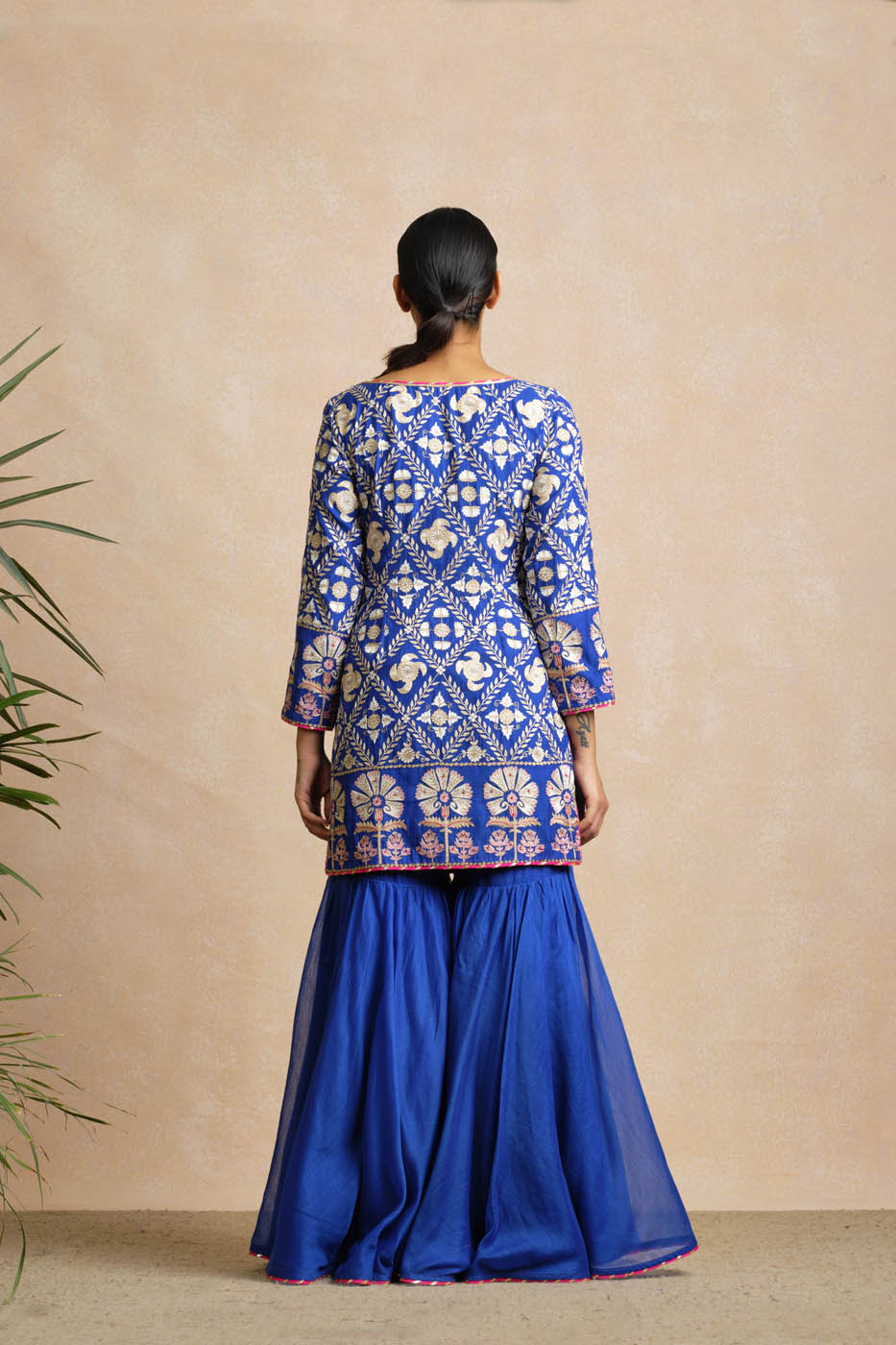Dhuni Sharara Set