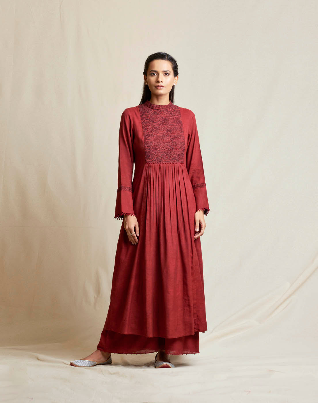 Shumaylah Anarkali Set