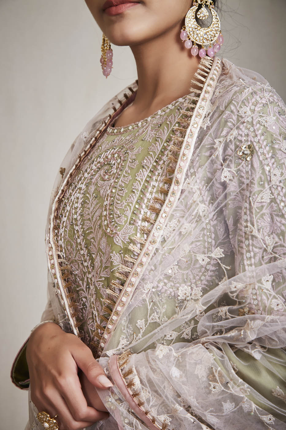Iqra Anarkali Set
