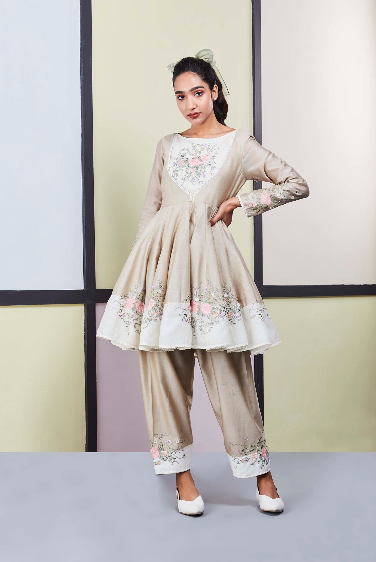 June Anarkali Set