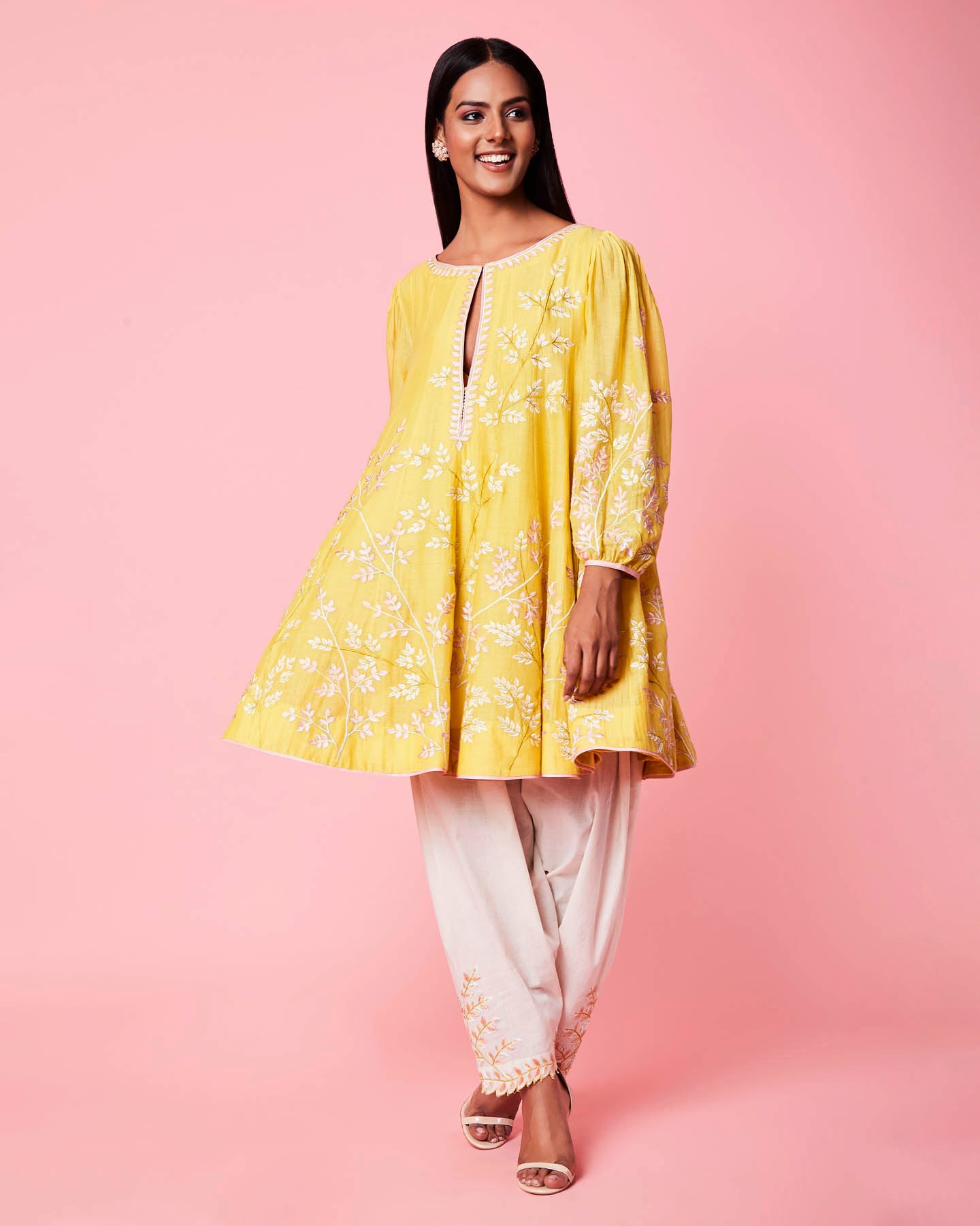 Nazmiya Short Anarkali Set