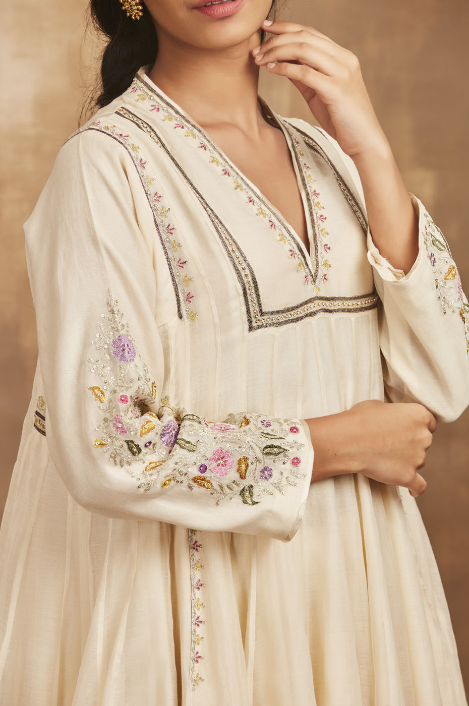 Shuddhi Anarkali Set