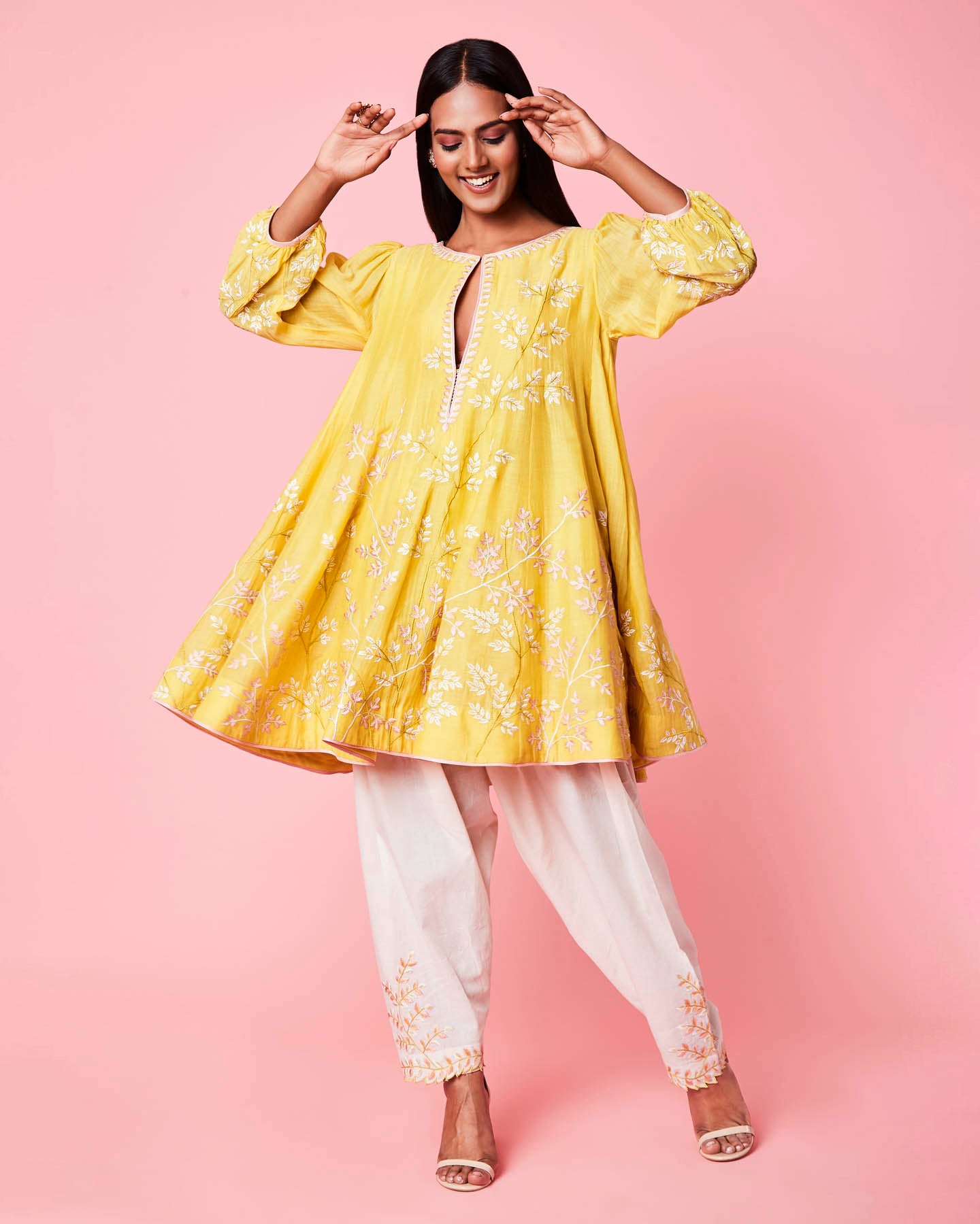 Nazmiya Short Anarkali Set