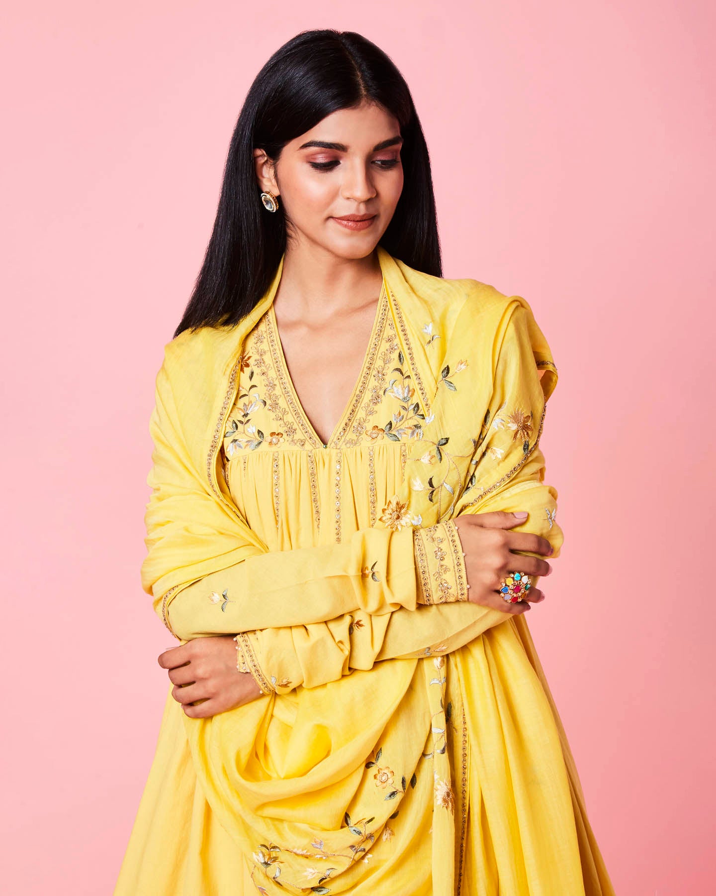 Seher Anarkali Set