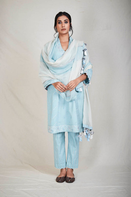 faiza kurta set