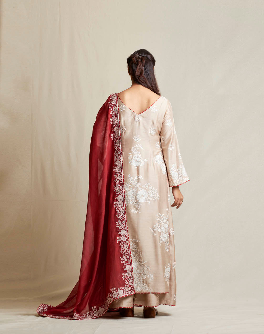 Qara Kurta Set