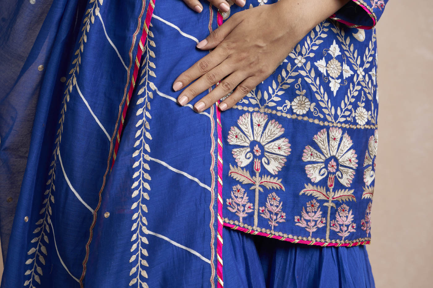 Dhuni Sharara Set