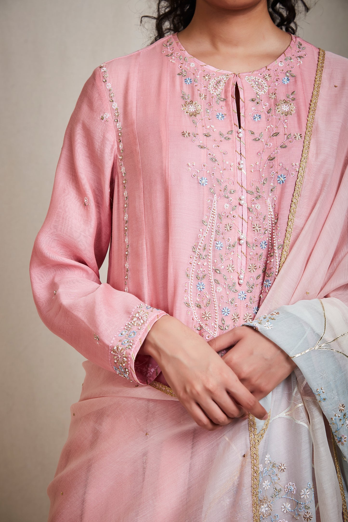 Zarah Anarkali Set