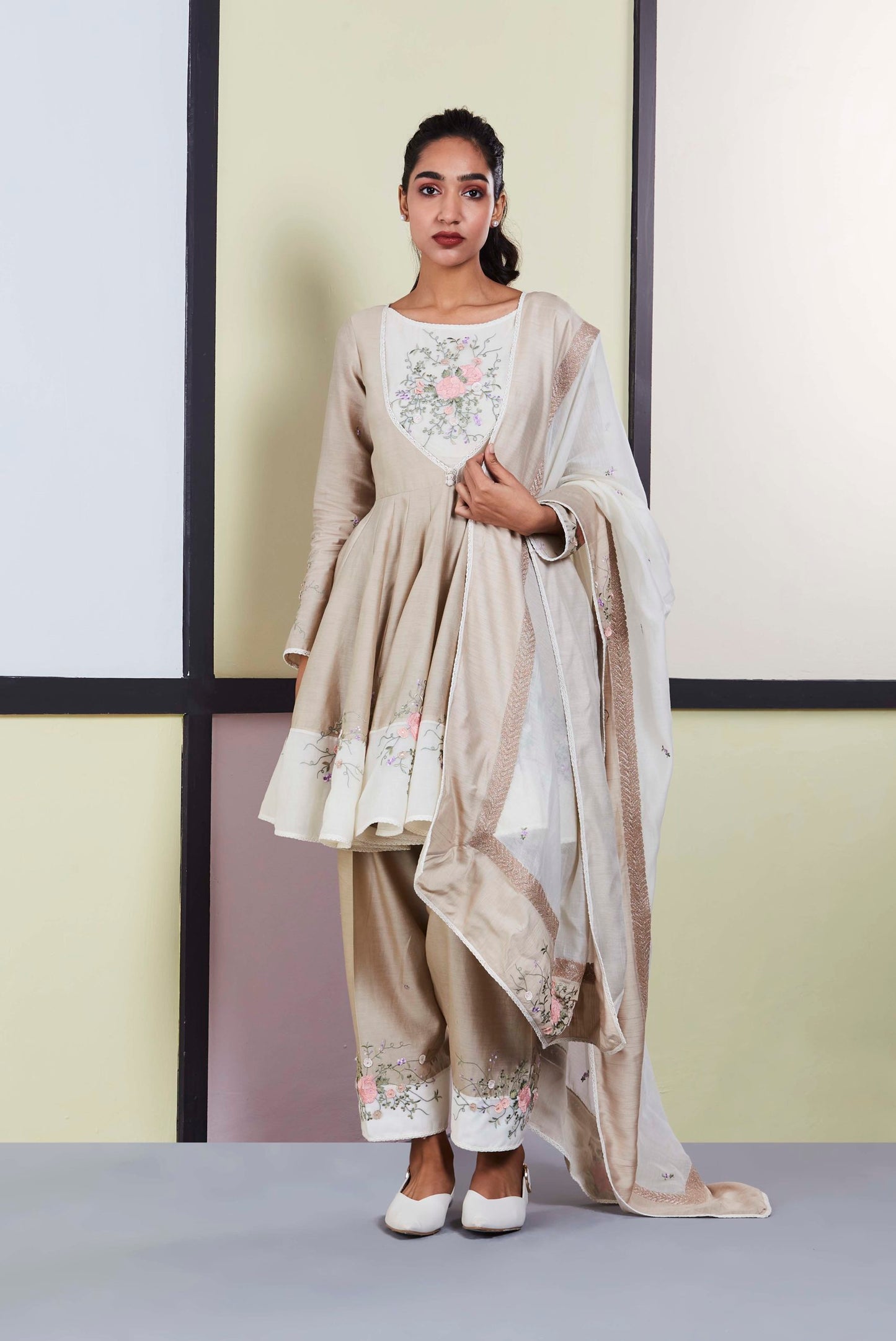 June Anarkali Set