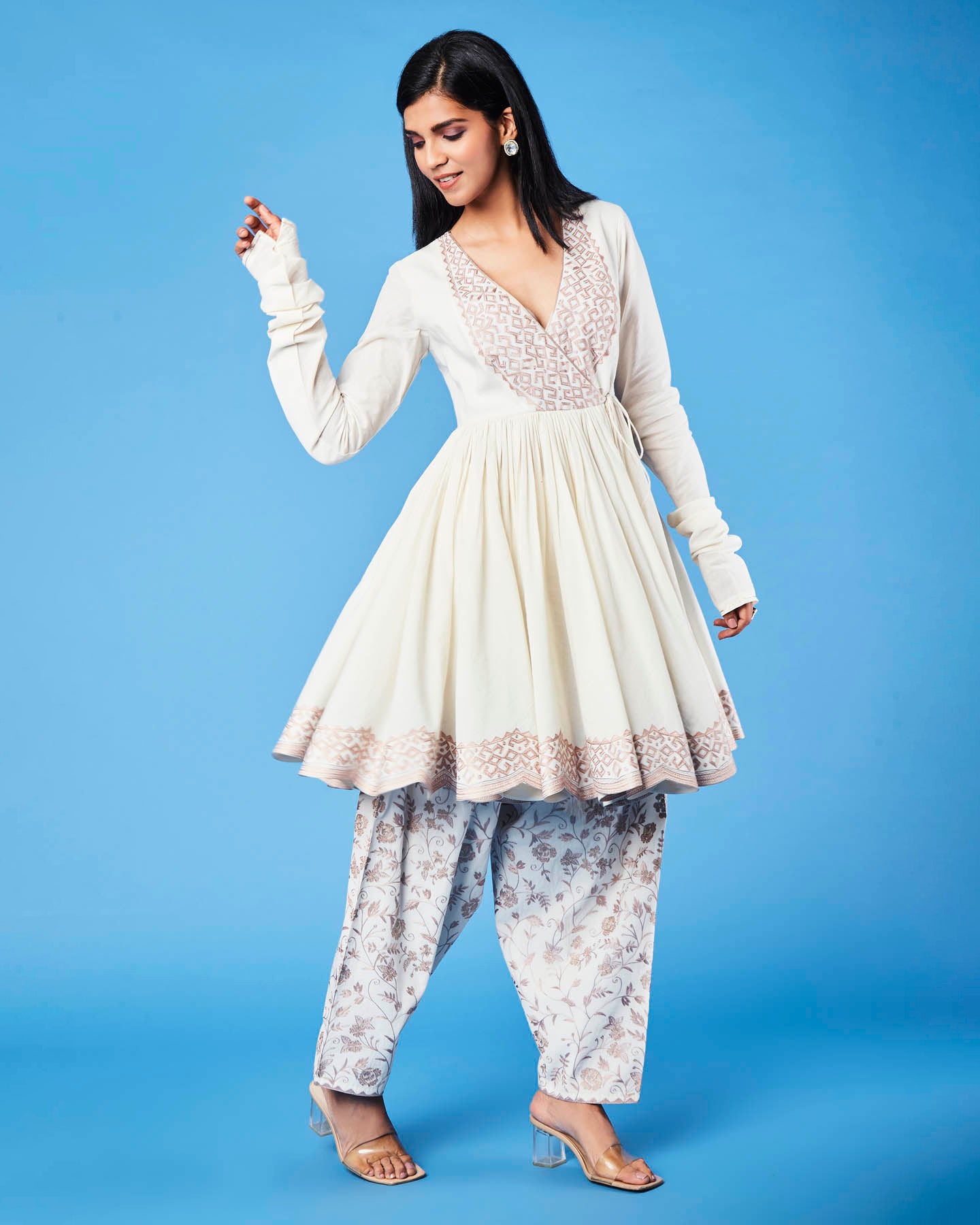Erum Anarkali Set