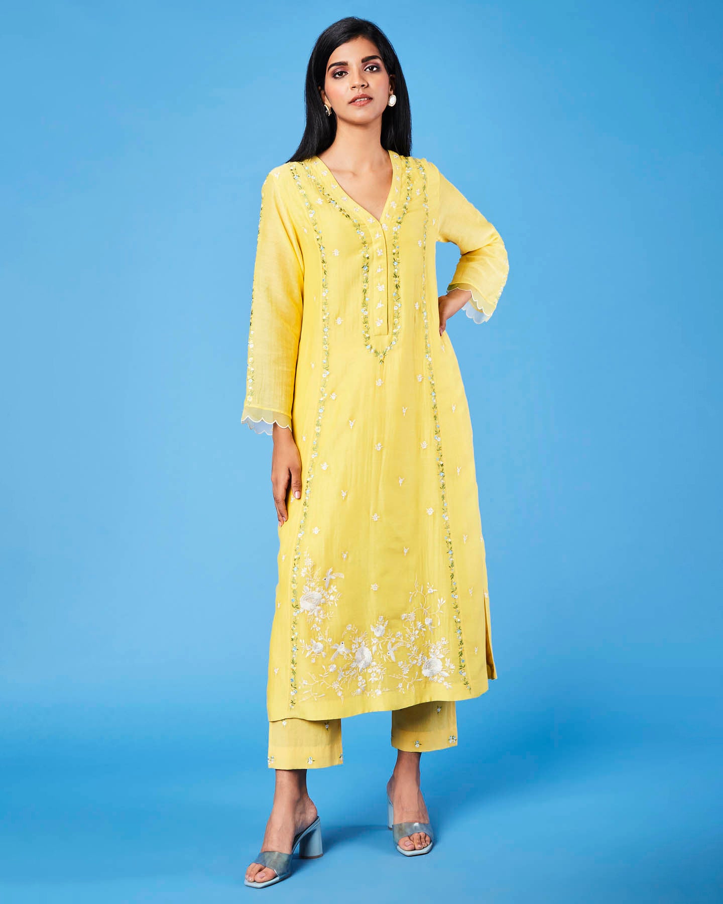 Nazm Kurta Set