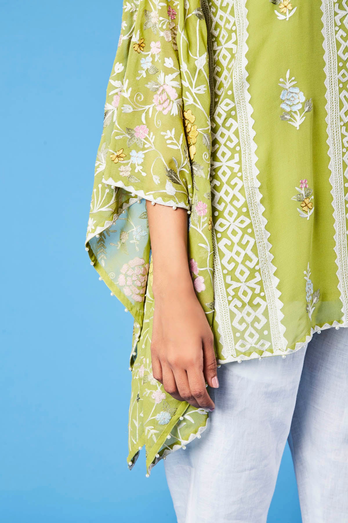 kinaaz kaftan green