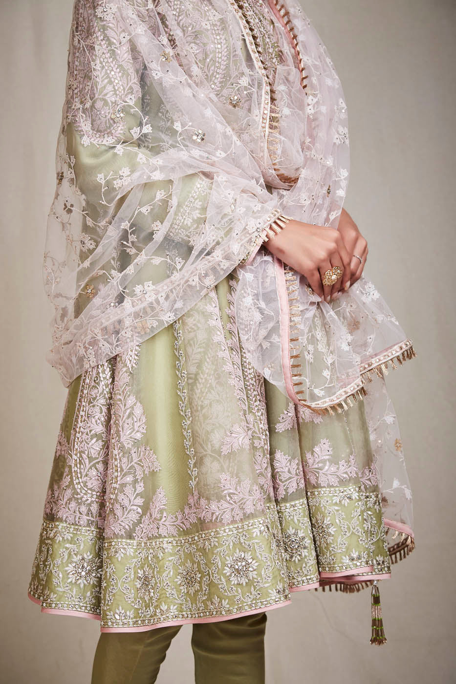 Iqra Anarkali Set
