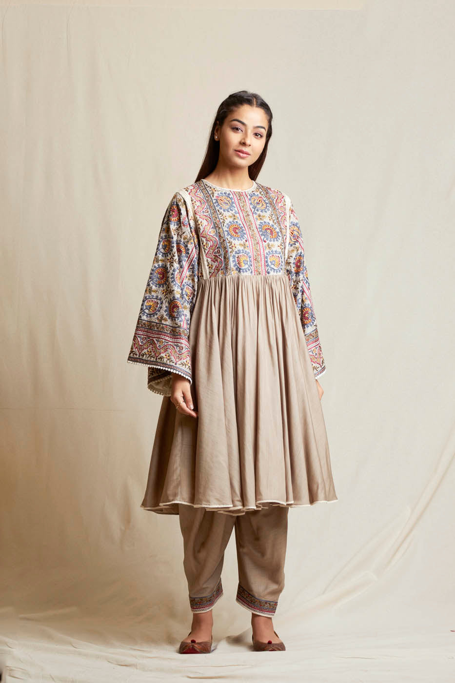 Maneli Anarkali Set