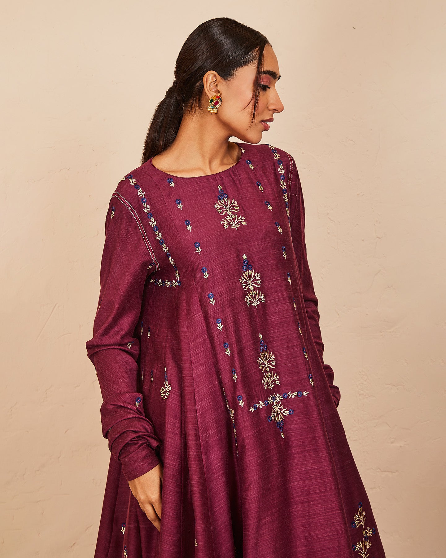 Chetal Anarkali Set