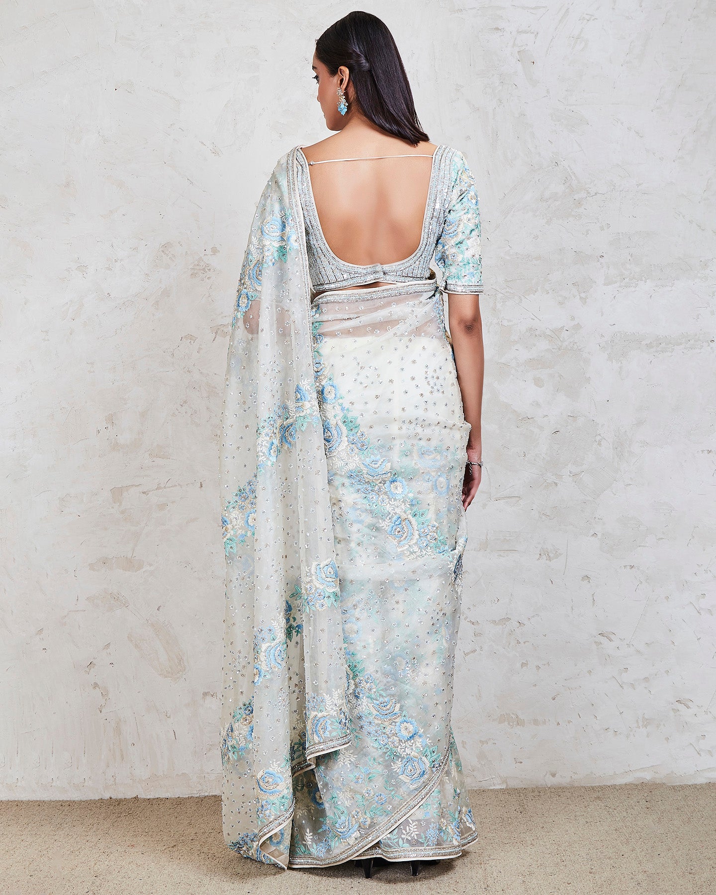 Zinnia Saree Set