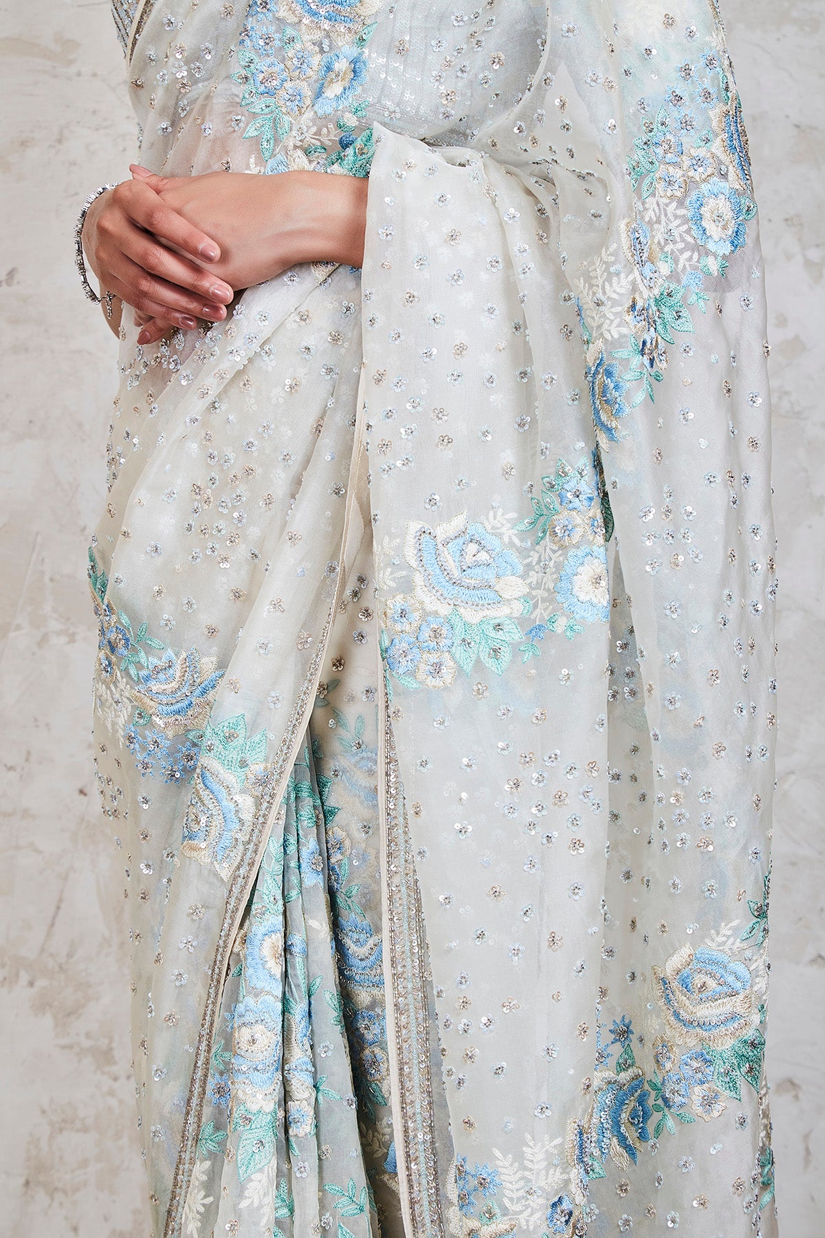 Zinnia Saree Set