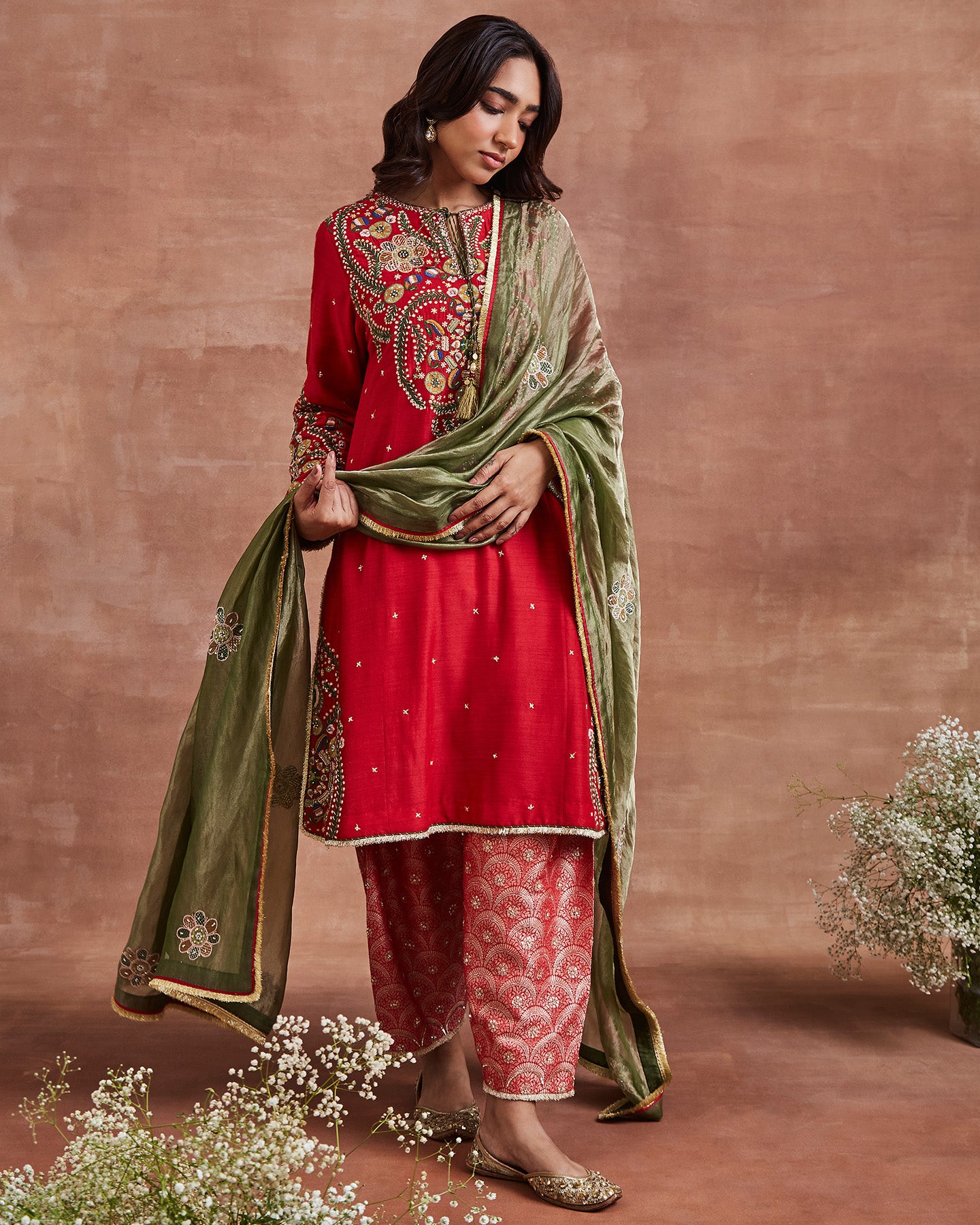 Palki Kurta Set