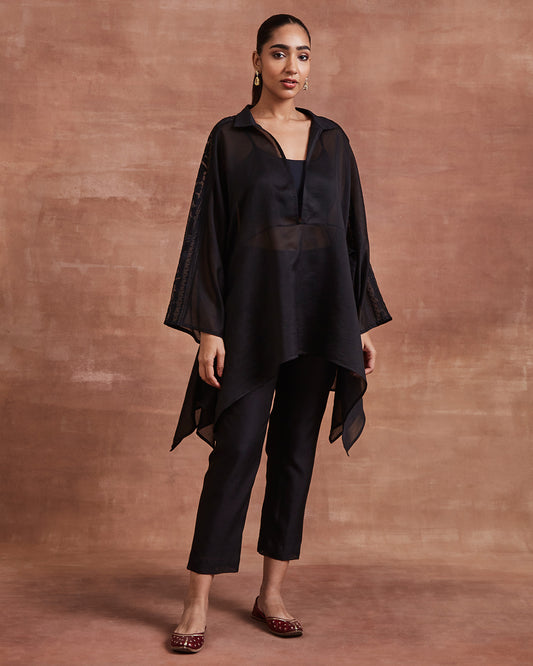 kiara co ordinate set black