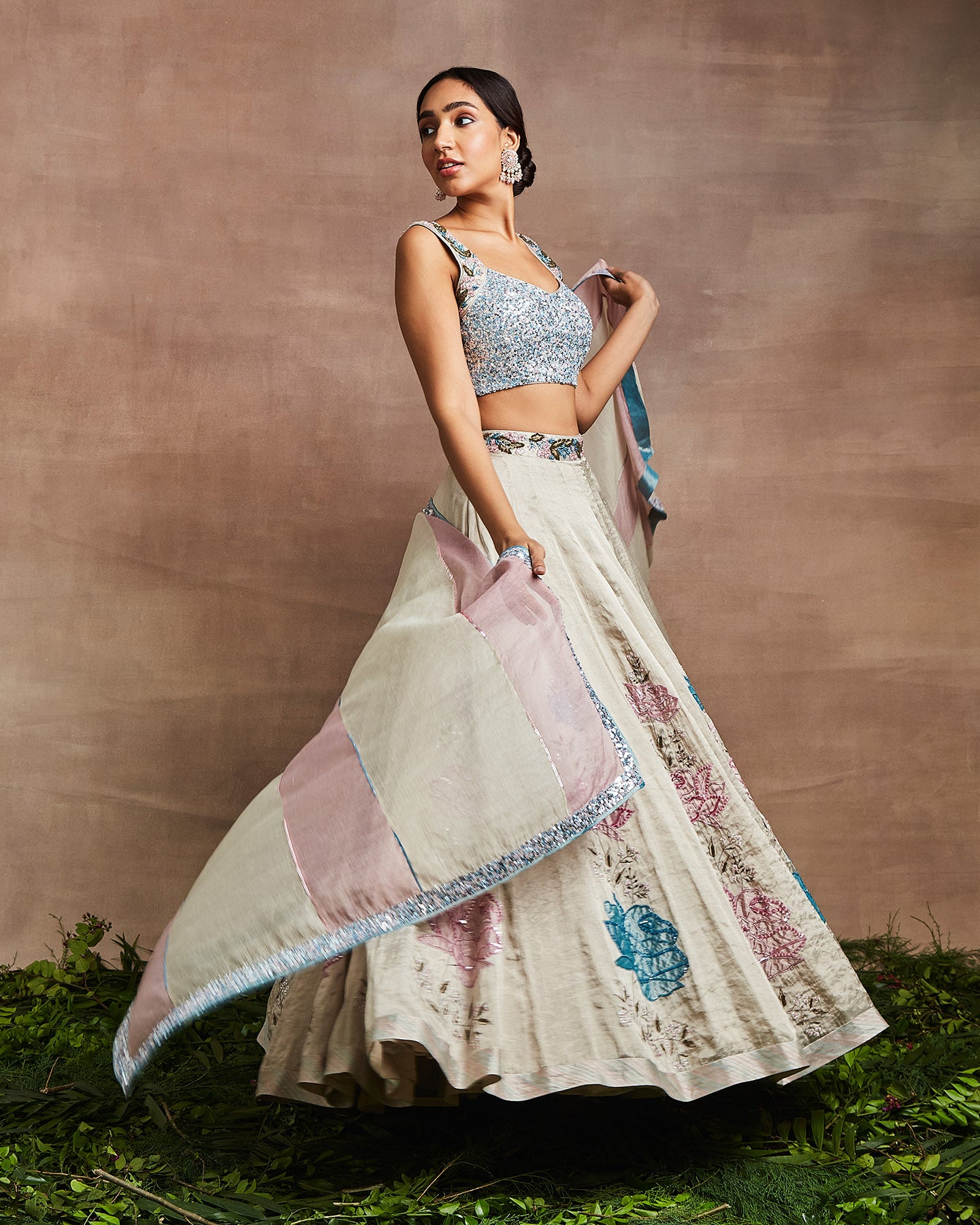 Gul Lehenga Set