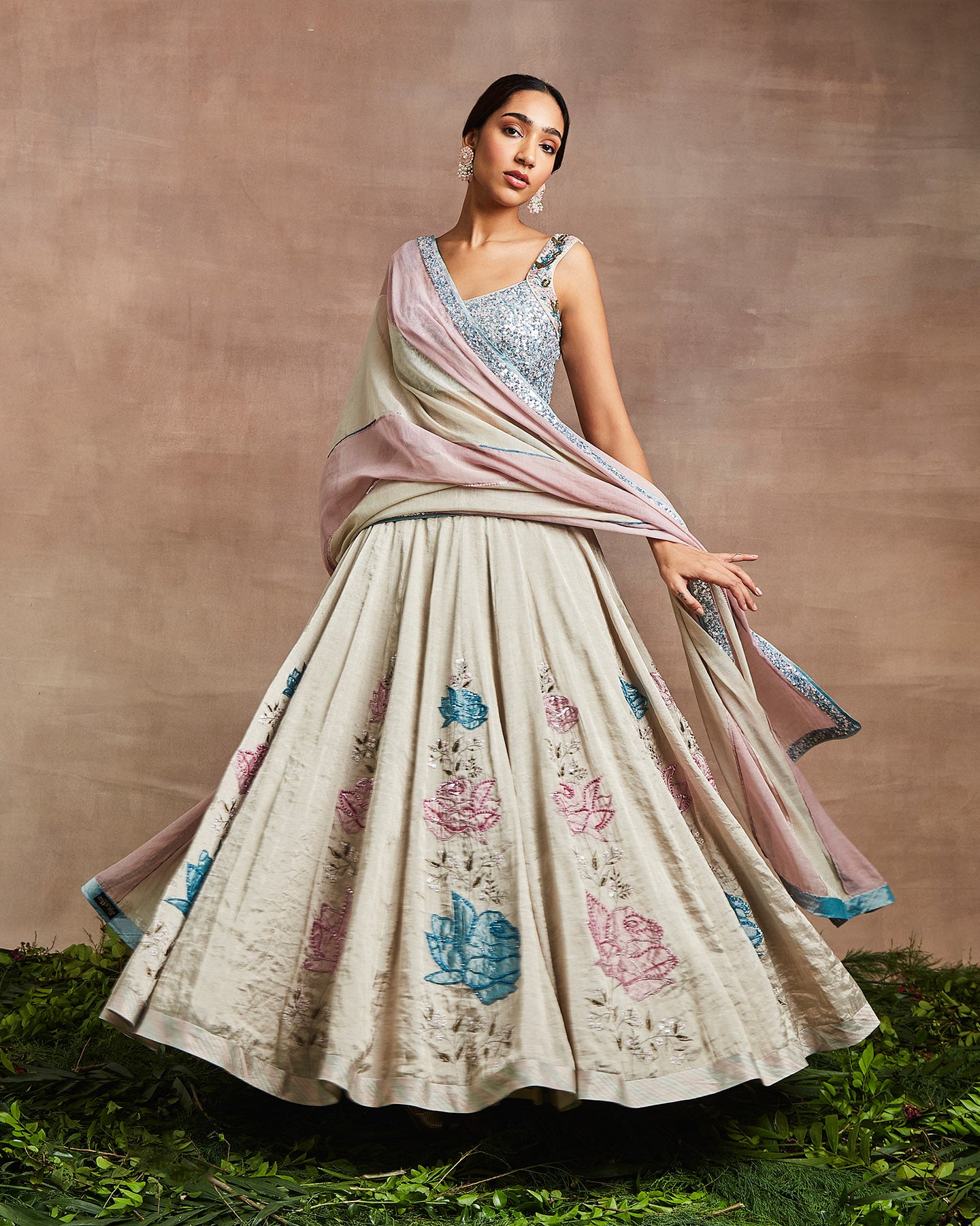 Gul Lehenga Set