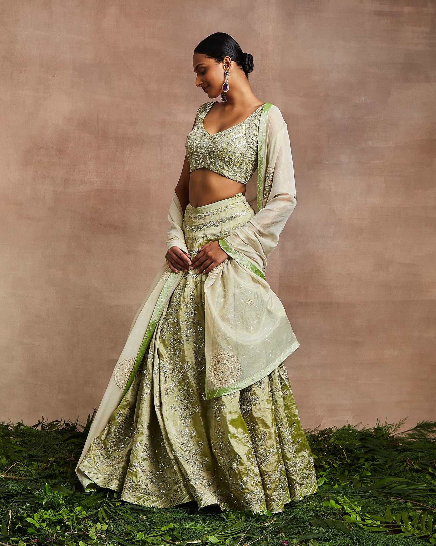 Shamsia Lehenga Set