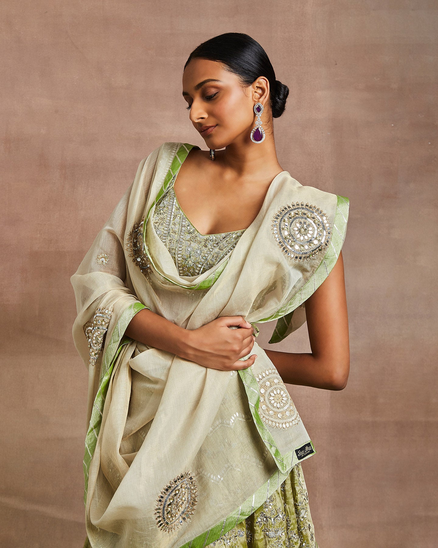 Shamsia Lehenga Set