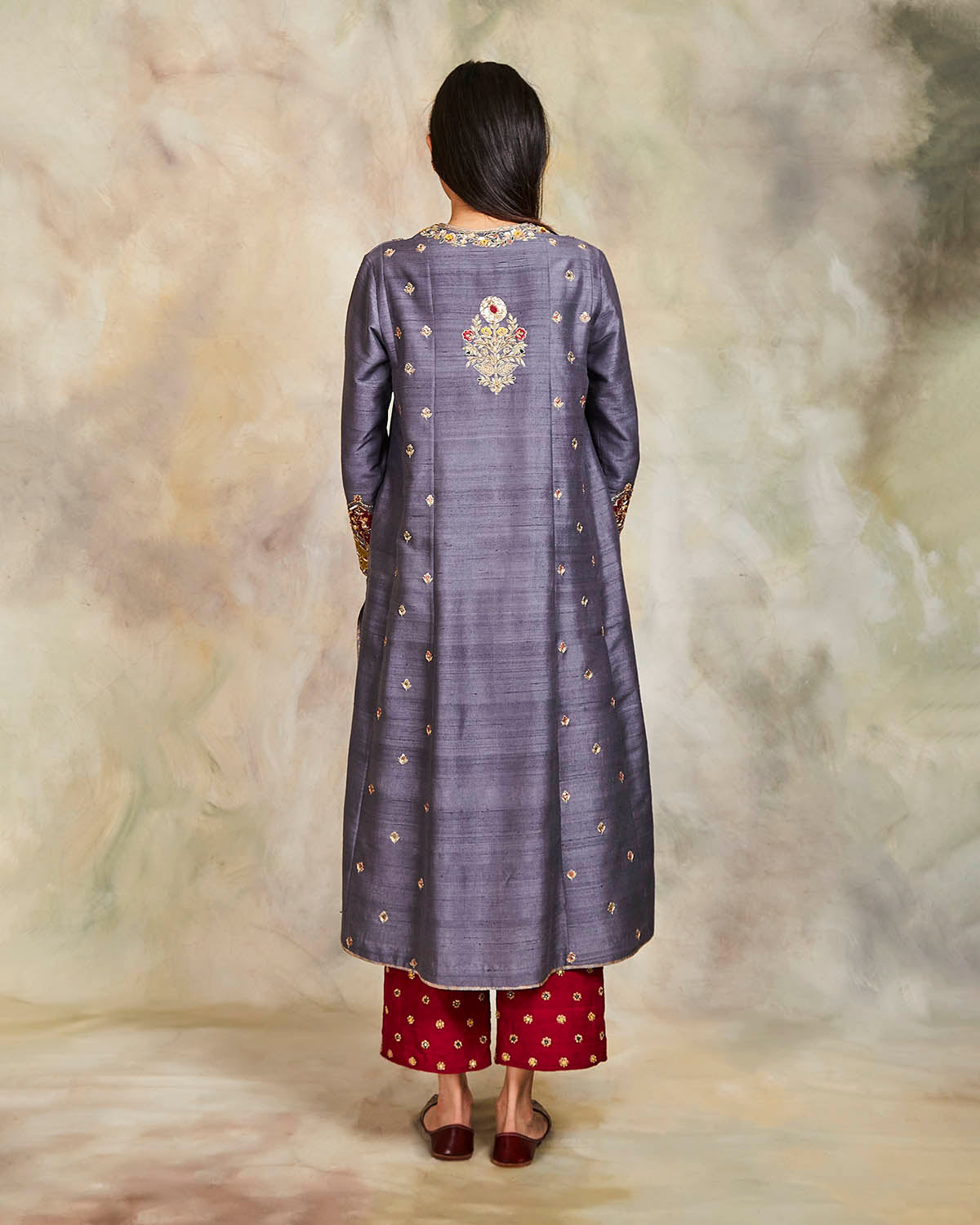 surmayi kurta set