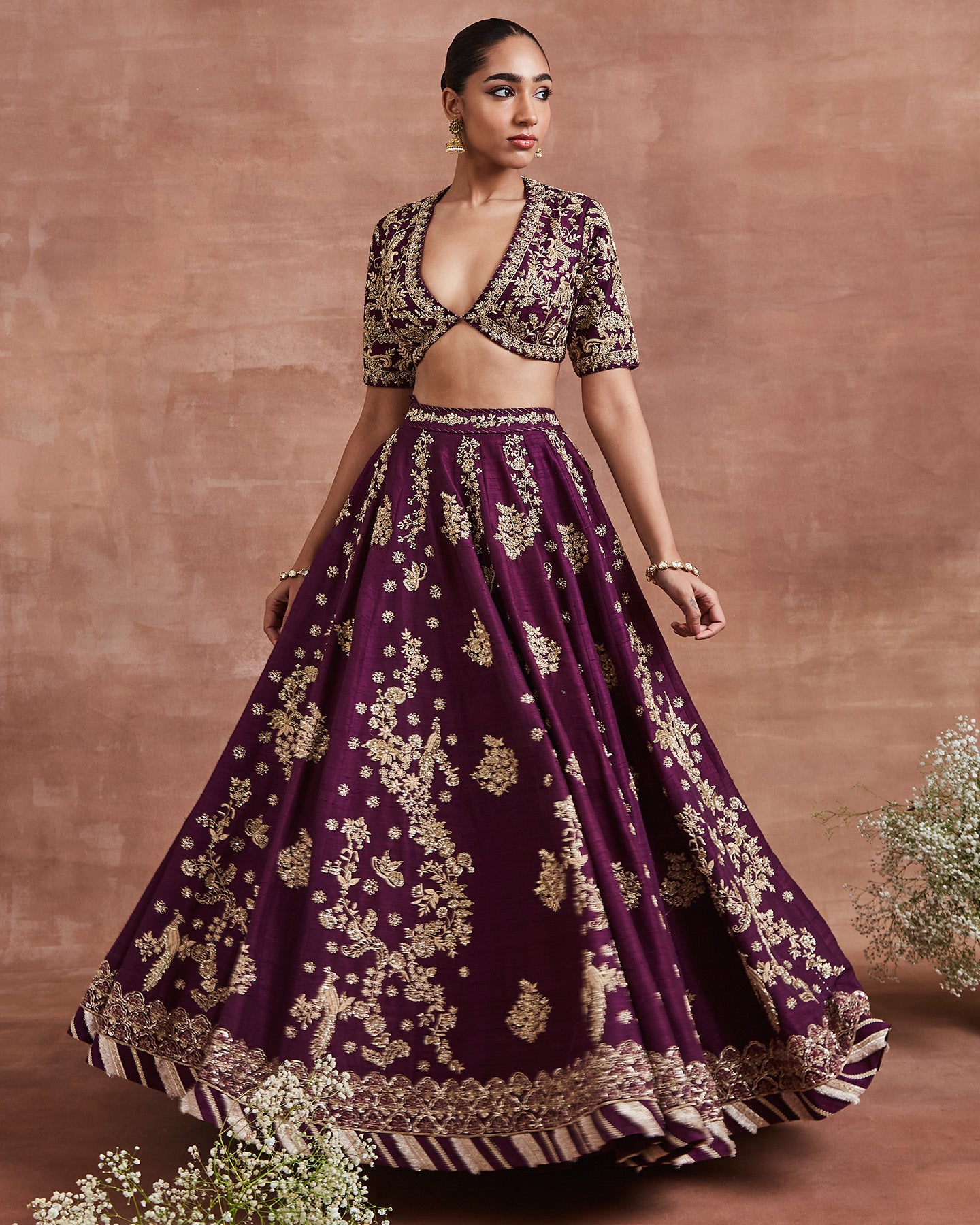 Semal Lehenga Set