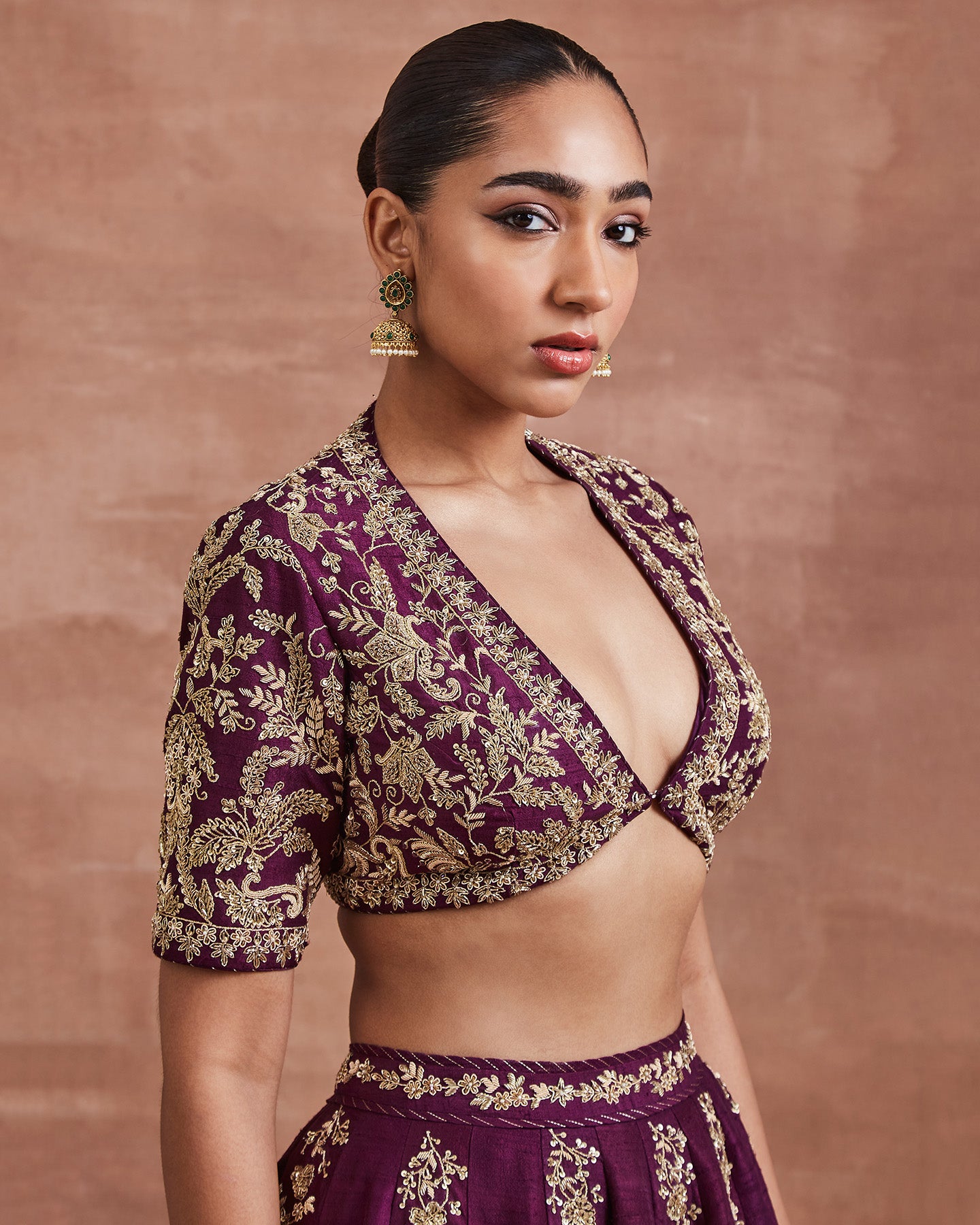 Semal Lehenga Set