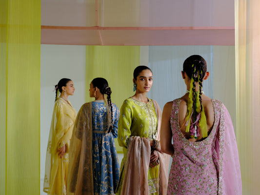 Sizzle in Style: Trendiest Color Palettes for Gharara Sets this Spring-Summer