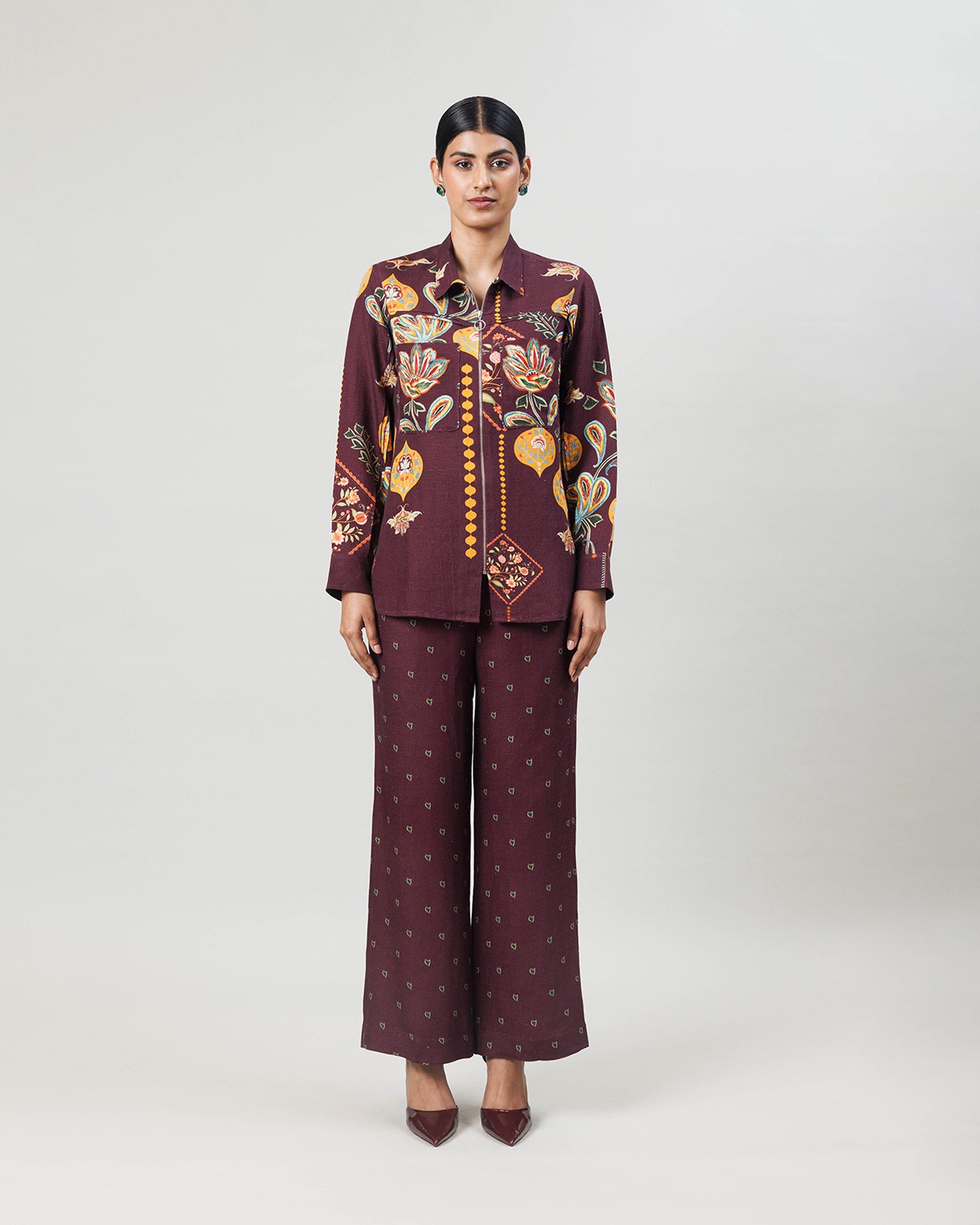 The Free Flow Co ordinate Set