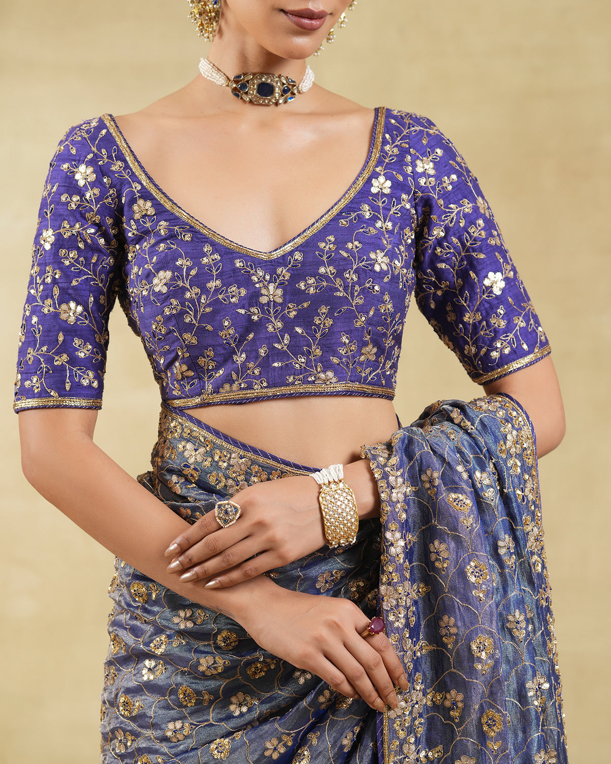 Naqsh Saree Set