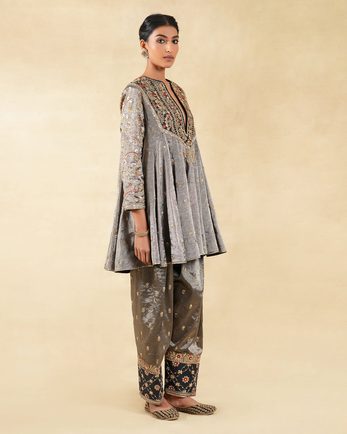 Raat Short Anarkali Set