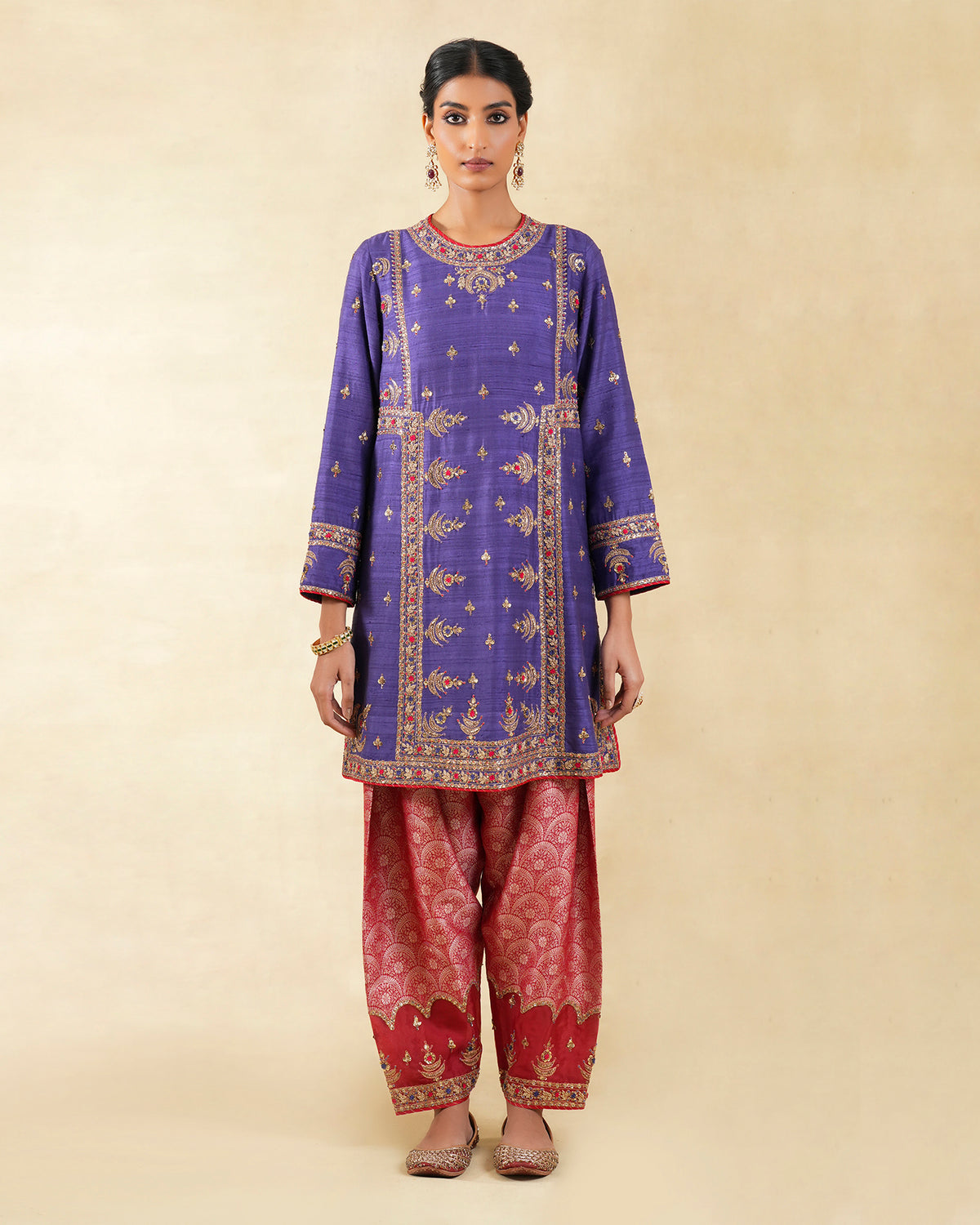 Mehtaab Short Kurta Set