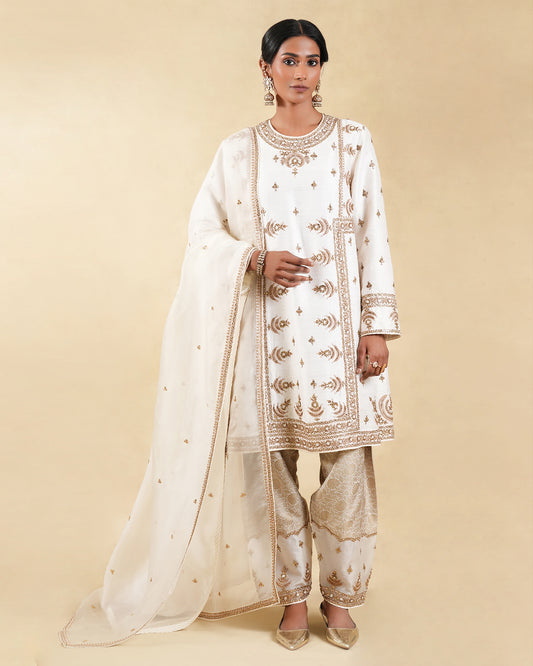 Chandbali Short Kurta Set
