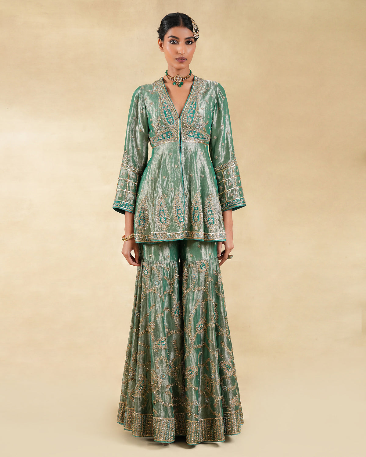 Zarghoon Gharara Set