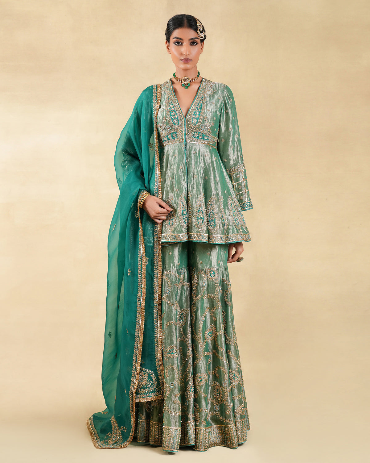 Zarghoon Gharara Set