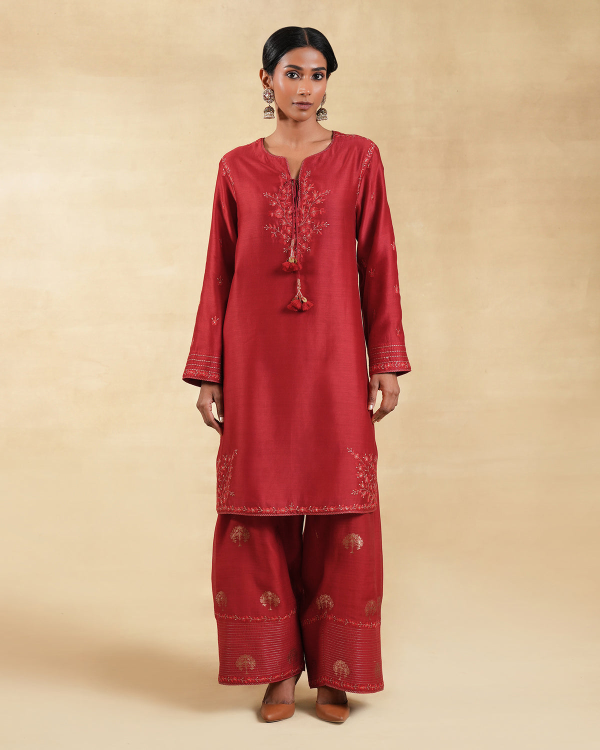 Amna Short Kurta Set
