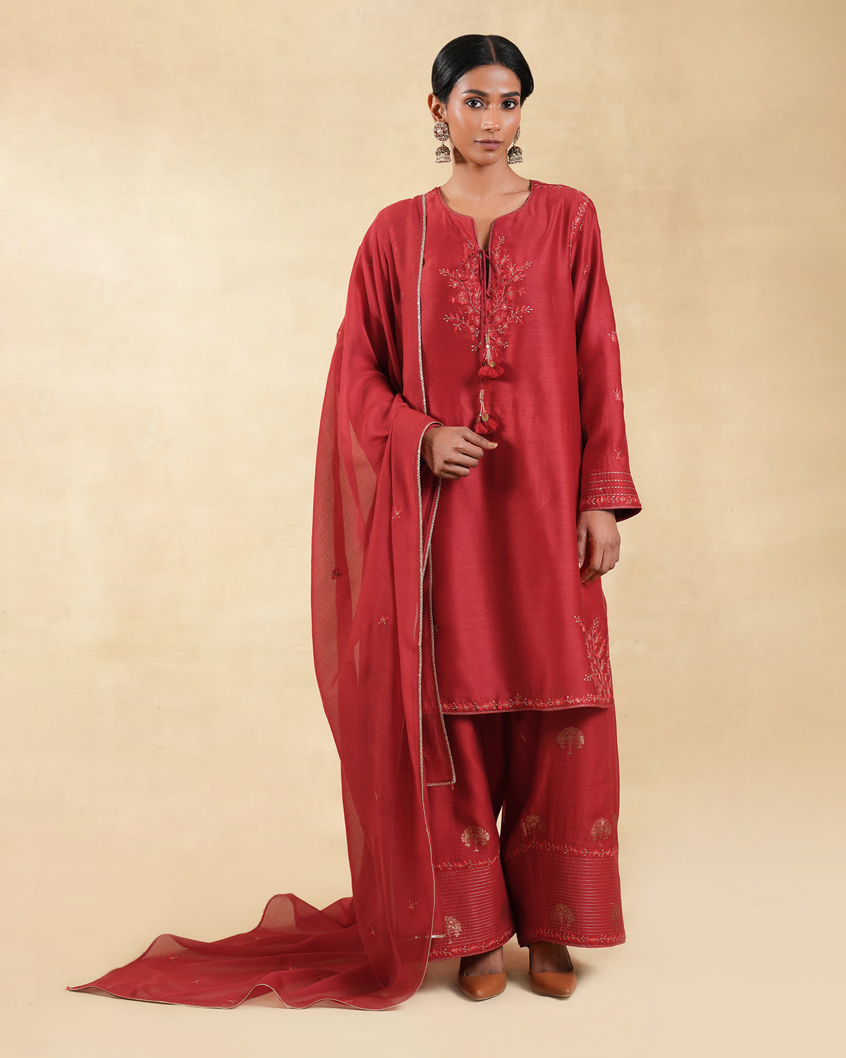 Amna Short Kurta Set