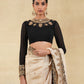 Siyah Sona Saree Set