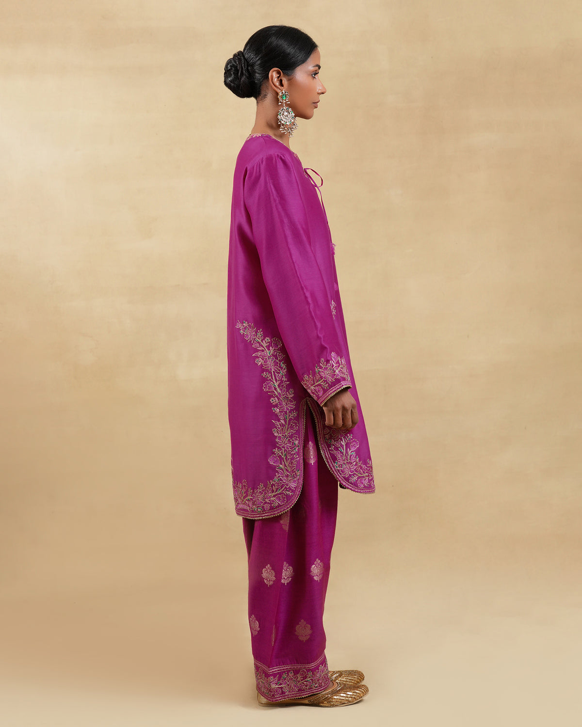 Harf Short Kurta Set